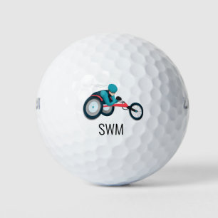 Balles De Golf Course en fauteuil roulant