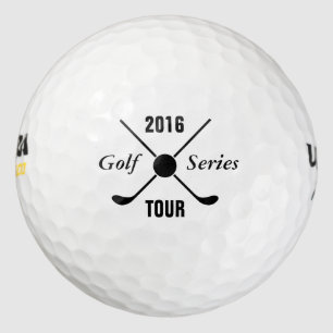 Balles De Golf Coutume élégante de logo de championnat de