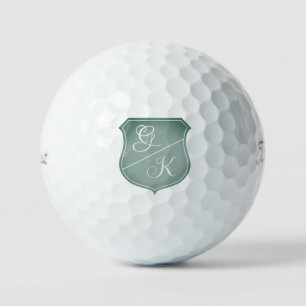 Balles De Golf Couvercle chic personnalisé monogramme Titleist Pr
