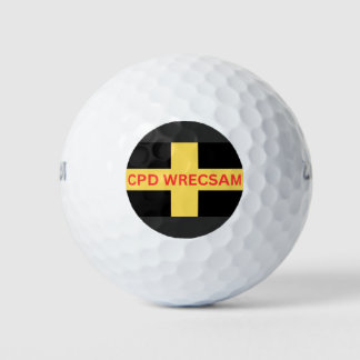 Balles De Golf CPD Wrecsam Football Soccer