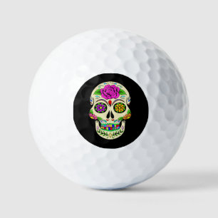 Balles de Golf Crânes de Sucre
