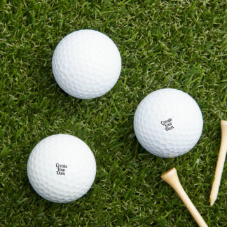 Balles De Golf Create Your Own