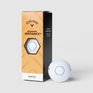 Balles De Golf create your own professional Callaway Golf Warbird
