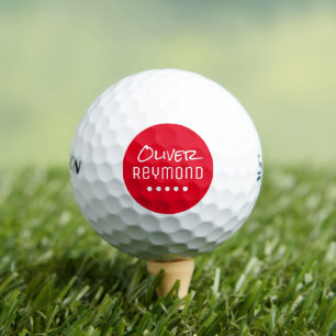 Balles De Golf Créer un nom personnalisé Best Golfer's