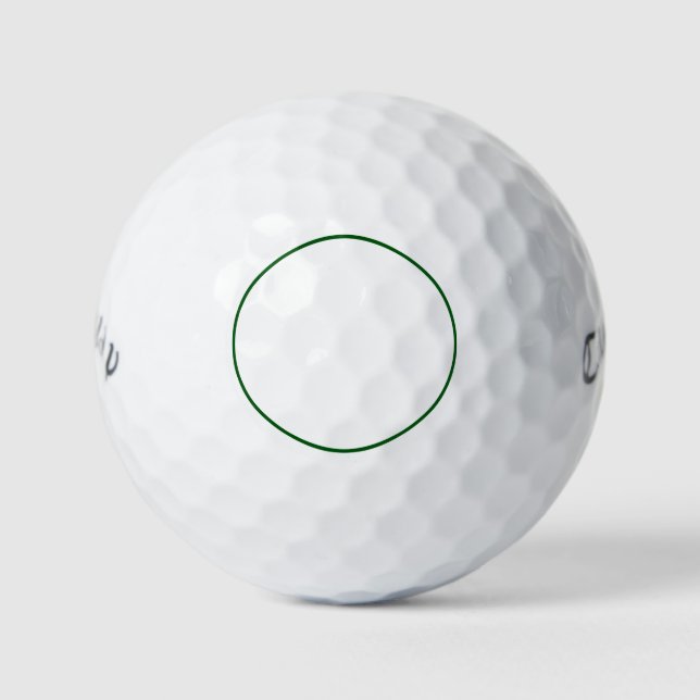 BALLES DE GOLF CREEZ VOS PROPRES CARTES (Devant)