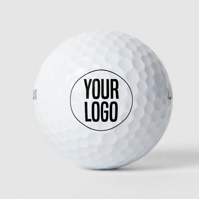 Balles De Golf Créez votre propre logo d'entreprise (Devant)