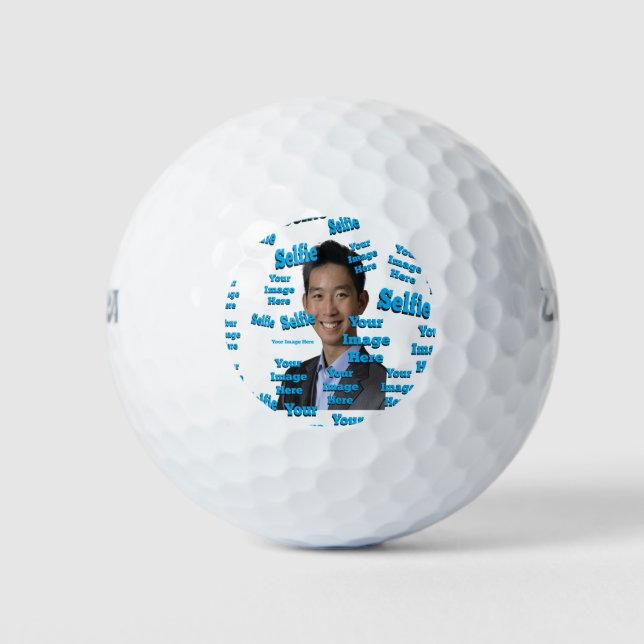 Balles De Golf 🤍 Créez votre propre Modèle personnalisé (Devant)