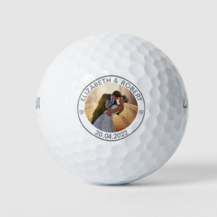 Balles De Golf Créez votre propre photo Mariage personnalisée