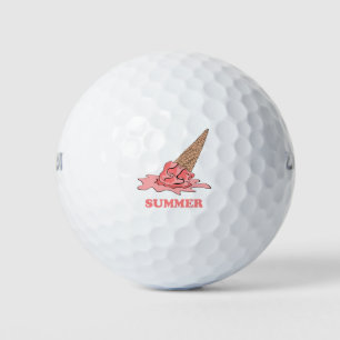 Balles De Golf Crème glacée d'été