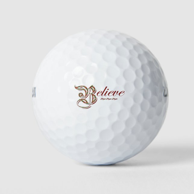 Balles De Golf Croire (Devant)
