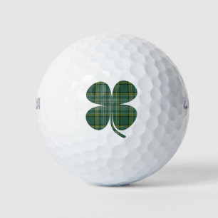 Balles De Golf Currie Plaid Golf Balls Shamrocks