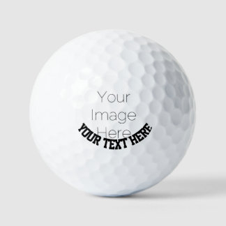 Balles De Golf Custom Photo – Personalized text