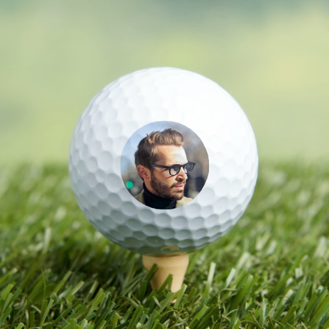 Balles De Golf Custom Picture Simple Golf Balls (T-shirt Insitu)