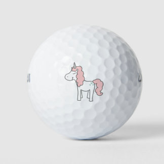 Balles De Golf Cute Unicorn