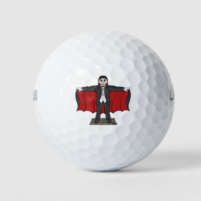 Balles De Golf Cute Vampire/Dracula (Devant)
