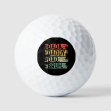 Dada. Papa. Fête des pères Golf Balls
