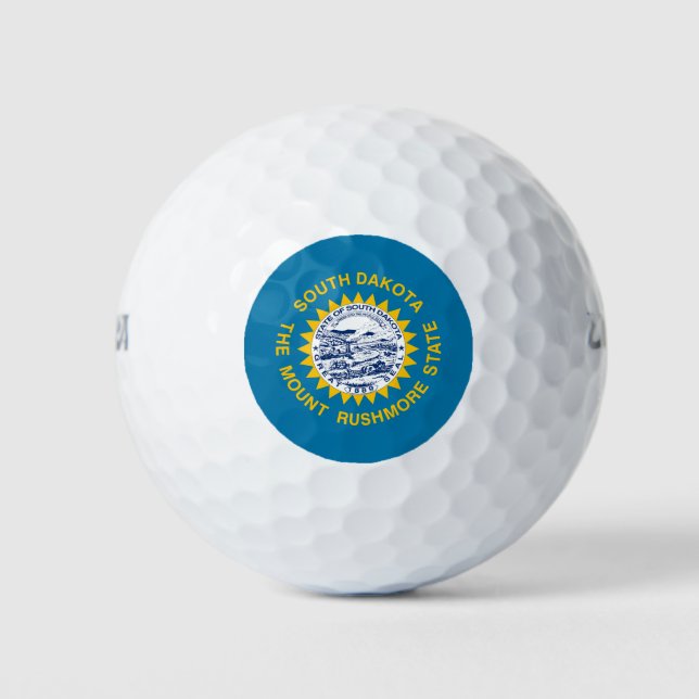 Balles De Golf Dakota du Sud (Devant)