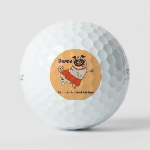 Balles De Golf Danse comme personne ne regarde Carlin Girl  