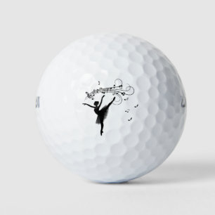 Balles De Golf Danse Extraordinaire Ballerina avec musique