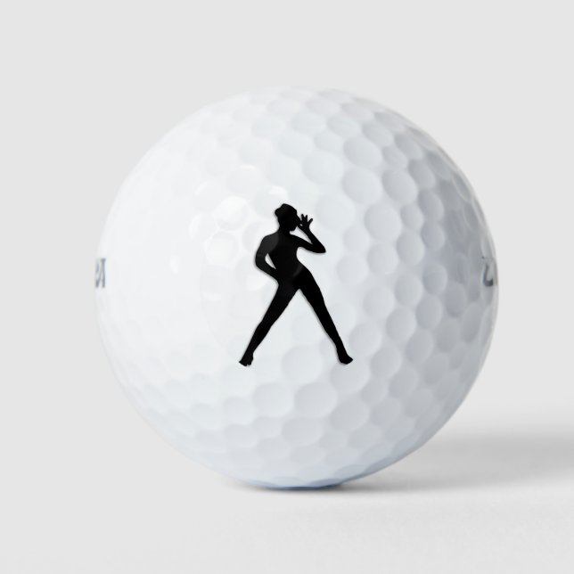 Balles De Golf Danse moderne (Devant)