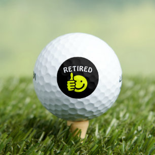 BALLES DE GOLF DE RETRAITE