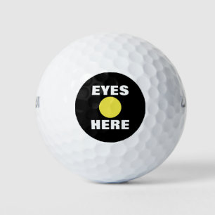 Balles De Golf De yeux boules de golf drôles ici