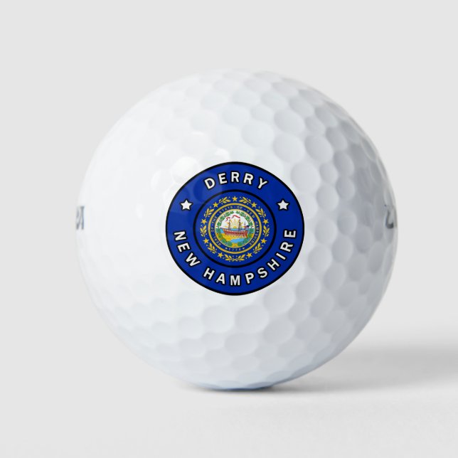 Balles De Golf Derry New Hampshire (Devant)