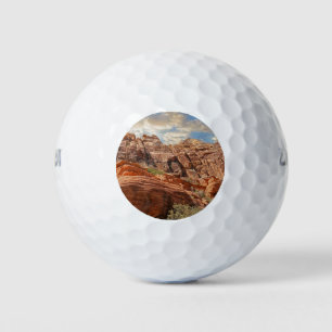 Balles De Golf Déserts dans le paysage désertique des Etats-Unis