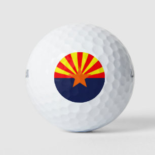 Balles De Golf Design du drapeau ARIZONA -