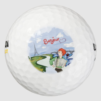 Balles De Golf Dessin Bonjour Paris