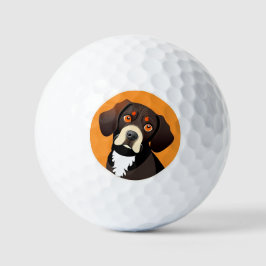 Balles De Golf Dessin de dessin mignon d'un chiot