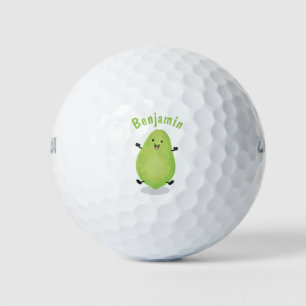 Balles De Golf dessin de la patte papaye de Cute kawaii