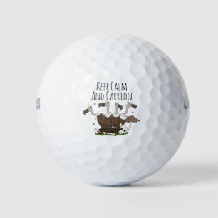 Balles De Golf Dessin de l'humour vautours drôle