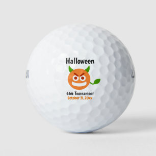 Balles De Golf Diable personnalisé du tournoi d'Halloween