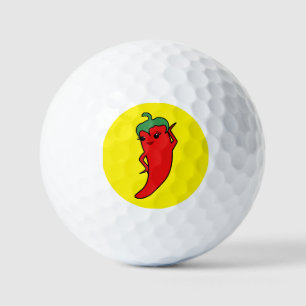 Balles De Golf Divinité Kawaii Piment Personnalisé