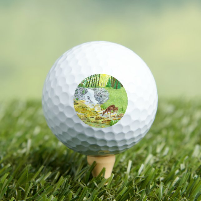 Balles De Golf Doe and fawn (T-shirt Insitu)