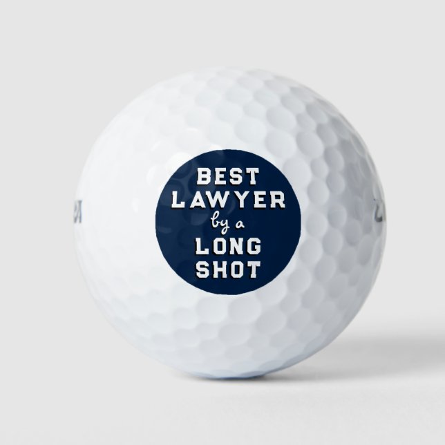 Balles De Golf Don de nouveauté de l'avocat (Devant)