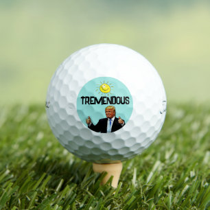 BALLES DE GOLF DONALD TRUMP FUNNY GOLF BALLS CHRISTMAS CADEAU