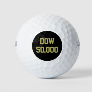 Balles De Golf Dow 50 000 Stocks du marché