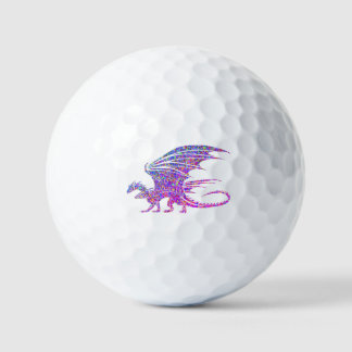 Balles De Golf Dragon de mosaïque Extraordinaire