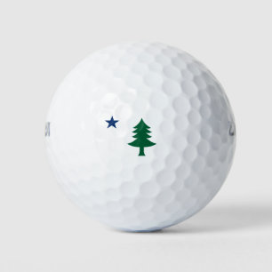 Balles De Golf Drapeau 1901 du Maine