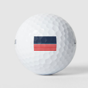 Balles De Golf drapeau 4 juillet américain