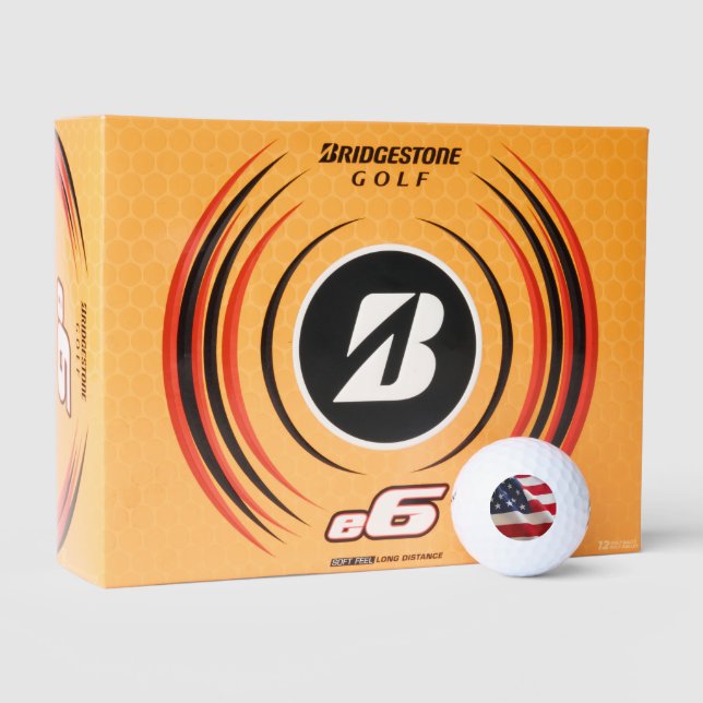 Balles De Golf Drapeau américain (Emballage)