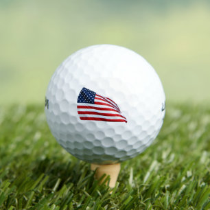 Balles De Golf Drapeau américain 2412