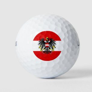 Balles De Golf Drapeau autrichien
