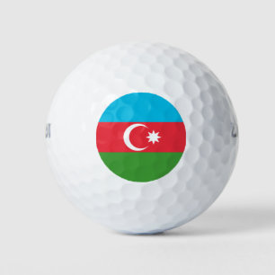 Balles De Golf Drapeau Azerbaïdjan