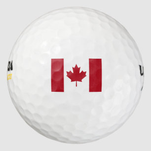Balles De Golf Drapeau canadien