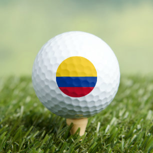 Balles De Golf Drapeau Colombien, Drapeau de la Colombie
