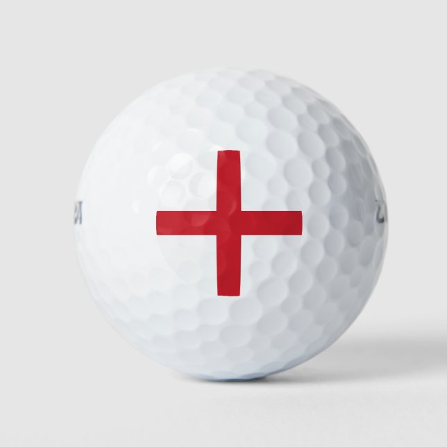 Balles De Golf Drapeau d'Angleterre Golf Balls (Devant)