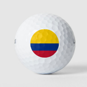Balles De Golf Drapeau de Colombie